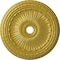 Ekena Millwork Viceroy Ceiling Medallion (Fits Canopies up to 4 7/8"), 35 1/8"OD x 4 7/8"ID x 2 1/2"P, Rich Gold CM35VIRGS - alternate 1